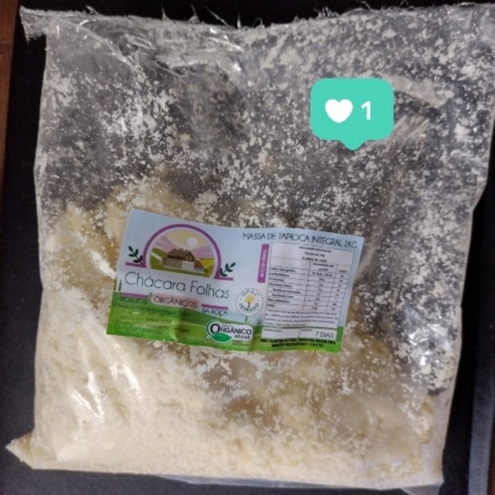 photo of Chácara Folhas Massa de Tapioca Integral shared by @simnaotalvez on  05 Jan 2023 - review