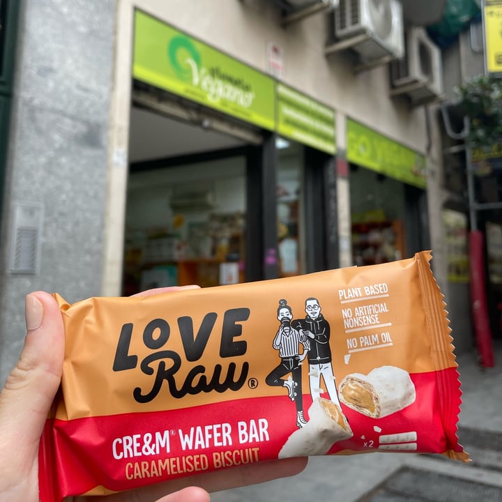 photo of LoveRaw Caramelised Biscuit Cream Wafer Bar shared by @sara18 on  07 Jun 2023 - review