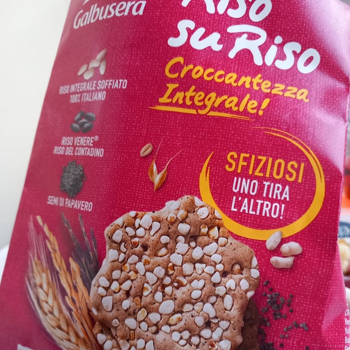 photo of Galbusera Cracker riso su riso Croccantezza Integrali shared by @adeco on  18 Jun 2023 - review