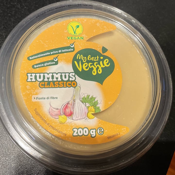 photo of My Best Veggie Hummus classico shared by @eleonora88 on  25 Jan 2023 - review