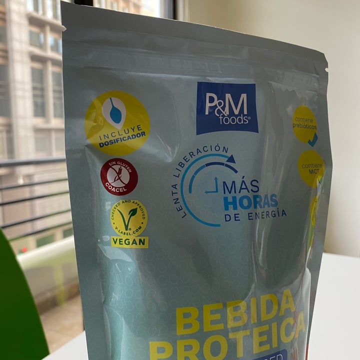 photo of P&M Foods Bebida proteica plant based Vainilla shared by @vegetarianoshoy on  29 Jun 2023 - review