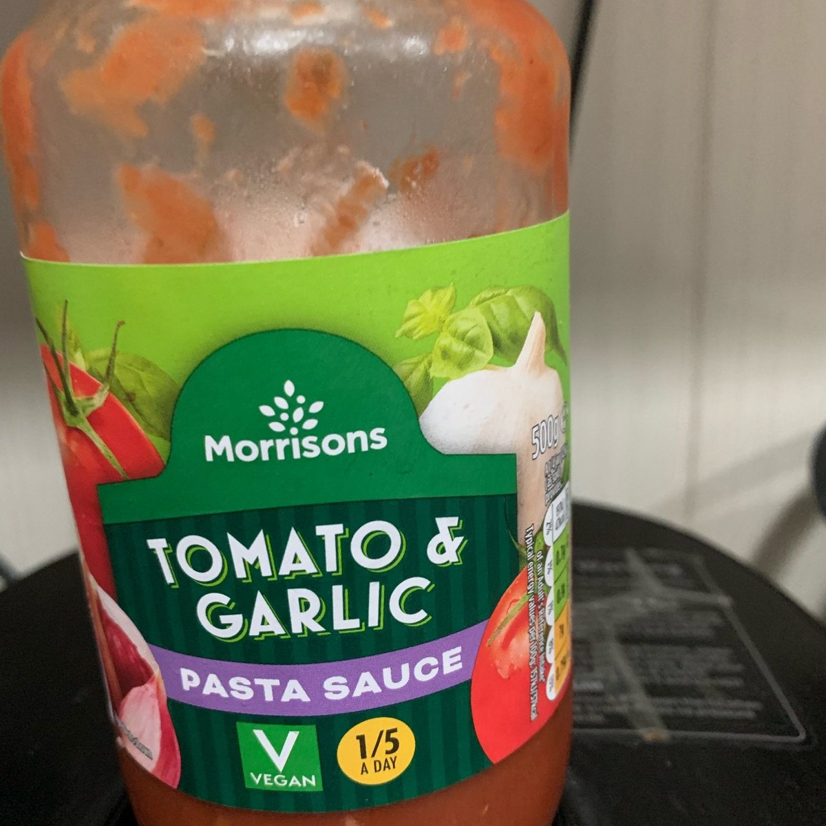 Morrisons Tomato and garlic Pasta Sauce Reviews abillion