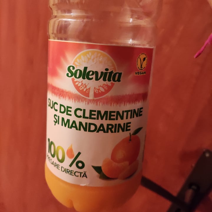 photo of Solevita clementine and mandarine juice shared by @goe on  20 Dec 2022 - review