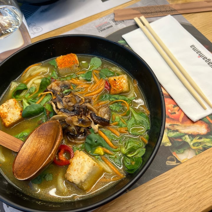 photo of Wagamama Ramen vegan shared by @chiaramerli on  15 Apr 2023 - review