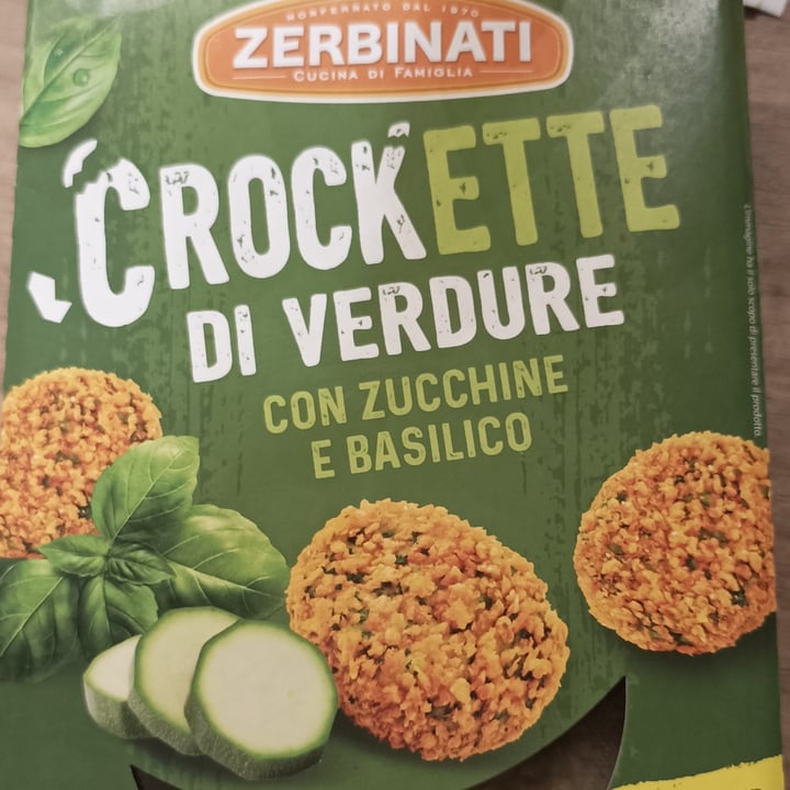 photo of Zerbinati Crocchette Di Verdure Con Zucchine E Basilico shared by @klondalini76 on  11 Aug 2023 - review