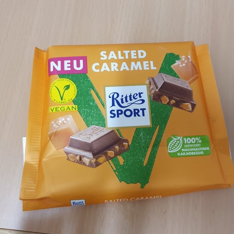 Ritter Sport Vegan Salted Caramel – Chocolate & More Delights