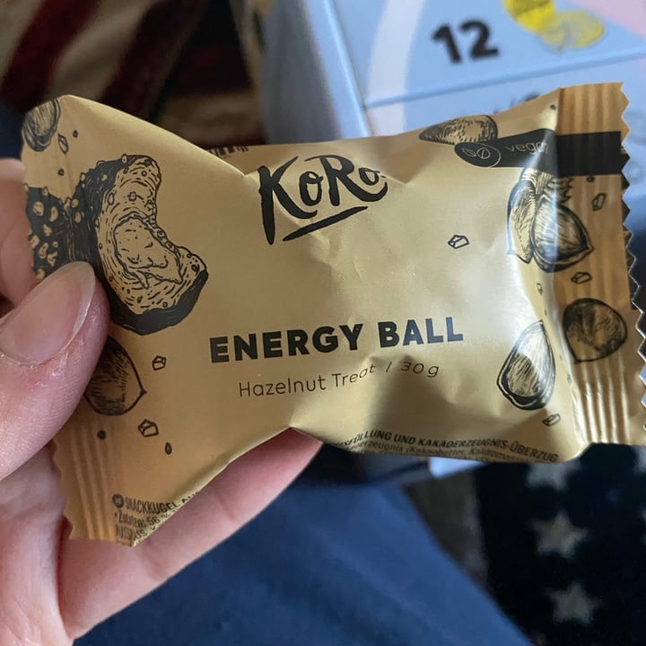 photo of Koro Energy Ball Hazelnut shared by @frankier on  06 Feb 2023 - review