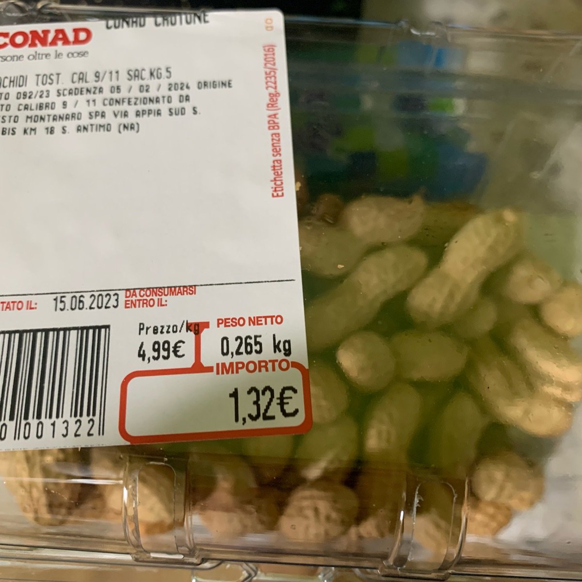 Conad arachidi tostate Review