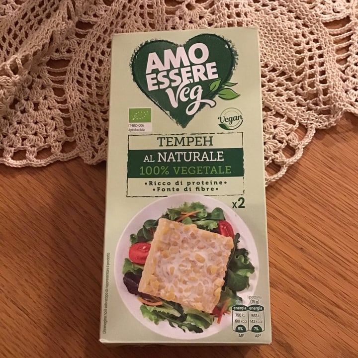photo of Amo Essere Veg Tempeh shared by @laurazannoni on  10 Mar 2023 - review