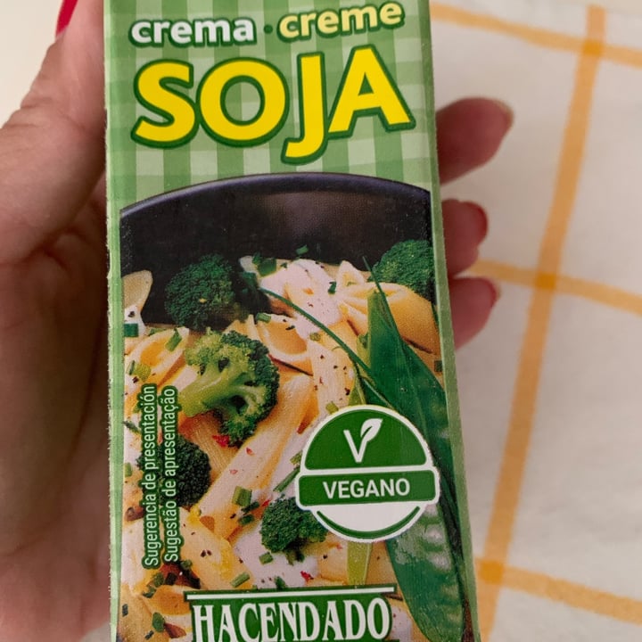 photo of Hacendado Crema de Soja (Nata) shared by @elyqs on  03 Mar 2023 - review