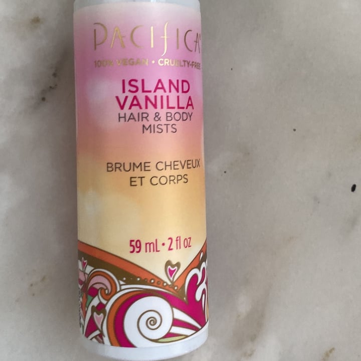 photo of Pacifica Island Vanilla Perfumed Hair & Body Mist shared by @wavvyo on  10 Feb 2023 - review