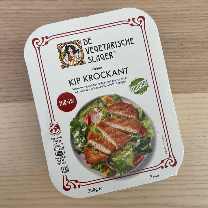 photo of De vegetarische slager kip krockant shared by @elitofu on  07 Jun 2023 - review