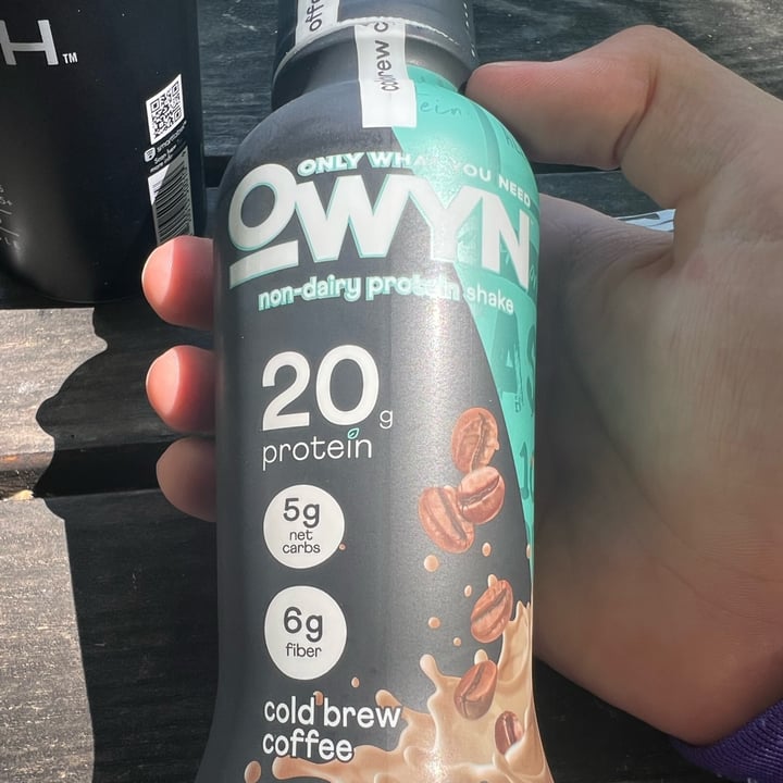 photo of OWYN Protein Drink Cold Brew Coffee shared by @bastianbieler on  17 May 2023 - review