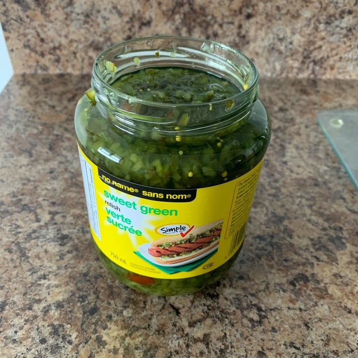 photo of No Name Sans Nom Sweet green relish shared by @louisg on  20 Mar 2023 - review