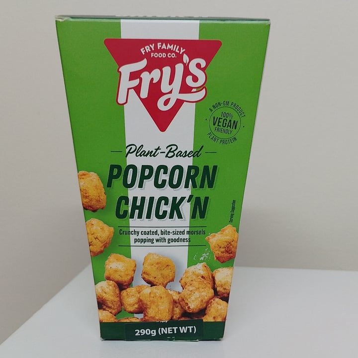 photo of Fry's Family Food Popcorn Chick’n shared by @veganadam on  15 Apr 2023 - review
