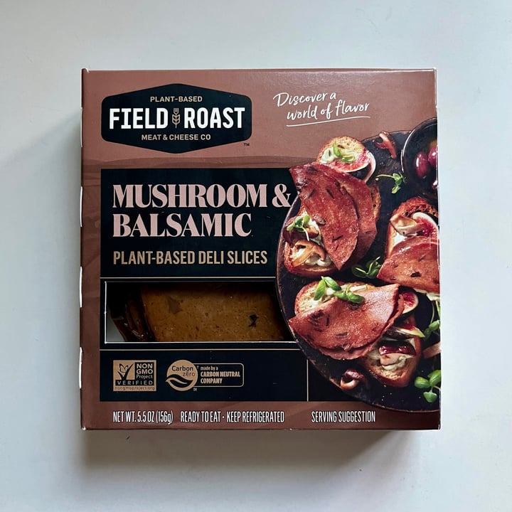 photo of Field Roast Mushroom & Balsamic Deli Slices shared by @kyu on  14 Jul 2023 - review