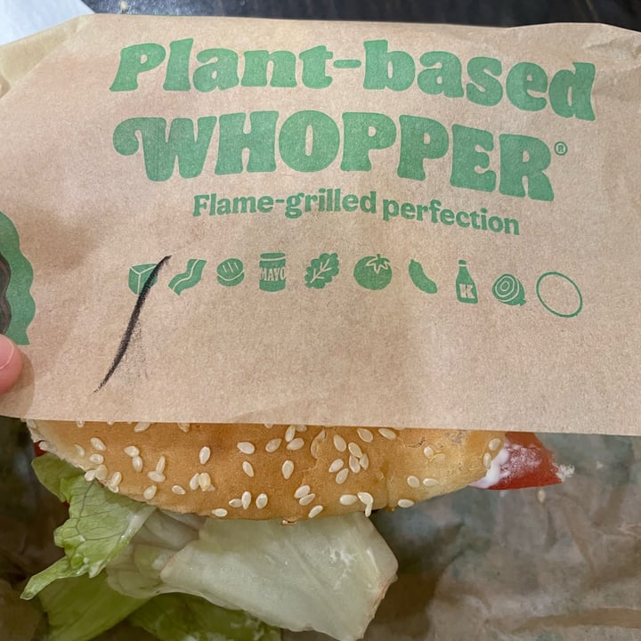photo of Burger King Plant-Based Whopper shared by @beth41 on  22 Feb 2023 - review