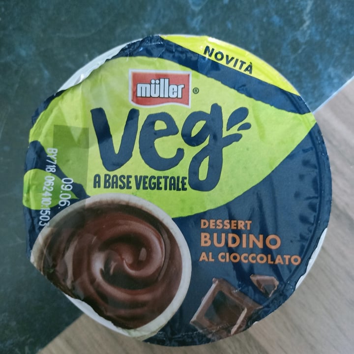 photo of Müller veg budino al cioccolato veg shared by @coletta4644 on  15 May 2023 - review