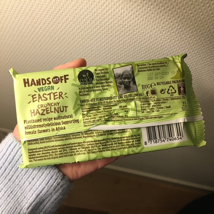 photo of Hands Off My Chocolate Easter Eggs Crunchy Hazelnut shared by @taz on  07 Mar 2023 - review