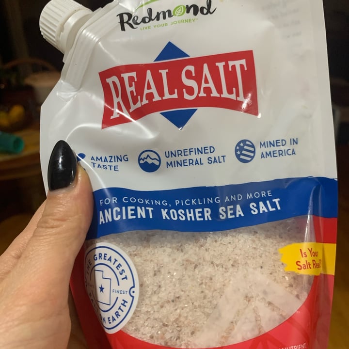 photo of Redmond Real Salt shared by @clarec36 on  24 Mar 2023 - review