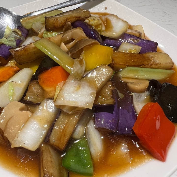 photo of Green on Earth Vegetarian Cafe Braised Eggplant shared by @ginger-t on  08 Mar 2023 - review