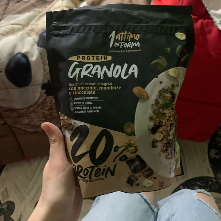 photo of 1 attimo in forma protein granola shared by @sonoaisha on  15 Mar 2023 - review