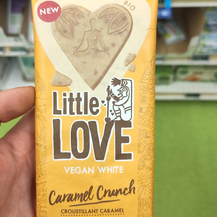 photo of Little Love Vegan White Caramel Crunch shared by @veganaesthete on  02 May 2023 - review
