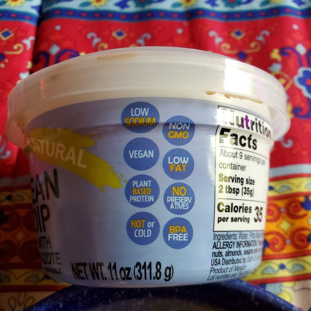 Earth Co Organics Natural Bean Dip With Epazote Reviews abillion