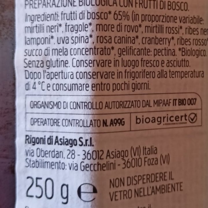 photo of Rigoni di Asiago Fior di frutta - frutti di bosco shared by @1209 on  19 Apr 2023 - review
