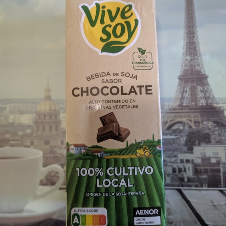 photo of ViveSoy bebida de soja con chocolate shared by @ritapep on  04 Feb 2023 - review