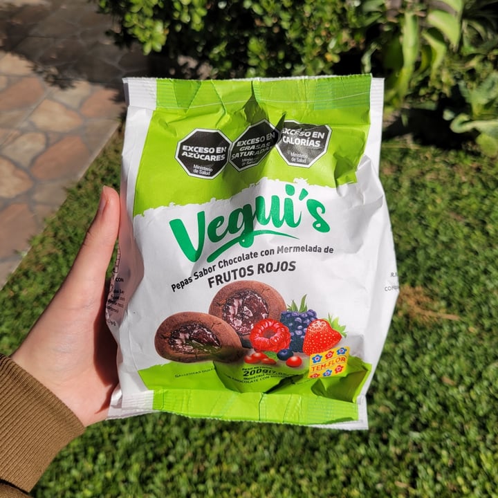 photo of vegui's Pepas (sabor chocolate con frutos rojos) shared by @sofiagavranic on  15 Jun 2023 - review
