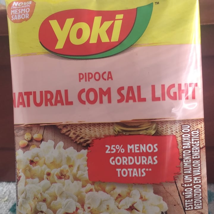 photo of Pipoca Light Natural Microondas Yoki Pipoca Light Natural Microondas Yoki shared by @lucianamatheus on  30 May 2023 - review