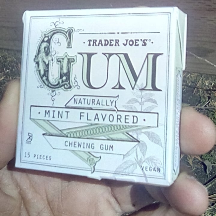 Trader Joe's GUM Naturally Mint Flavored Review abillion