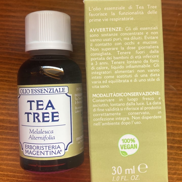 photo of Erboristeria magentina Olio Essenziale di Tea Tree shared by @venaria on  19 Apr 2023 - review