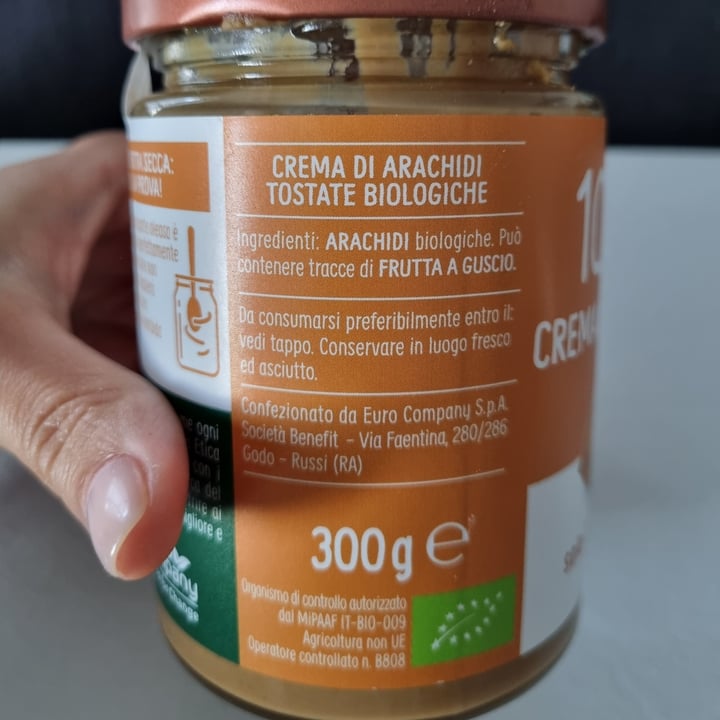 photo of Euro company  100% crema di arachidi shared by @chiaz on  02 Jun 2023 - review