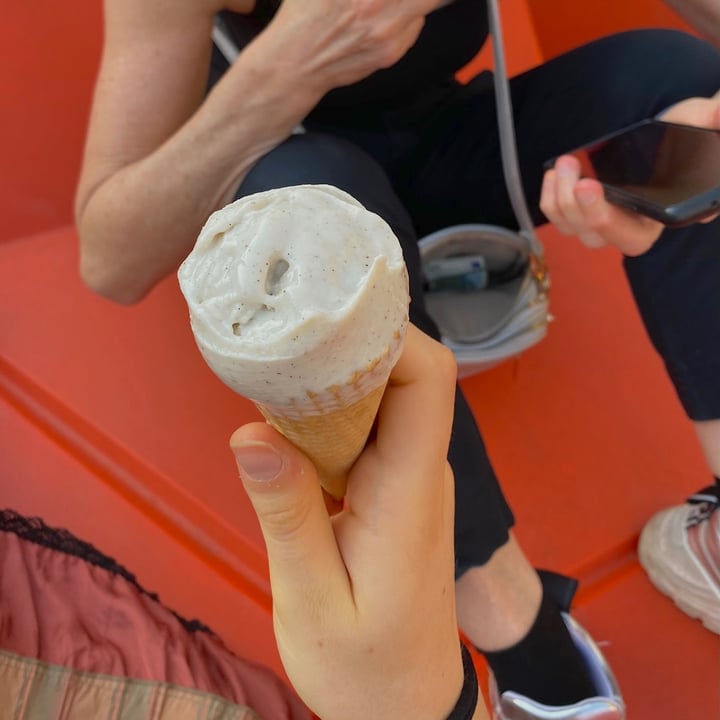 photo of Veganista 9 vanilla ice cream cone shared by @cateplantbased on  05 Jun 2023 - review