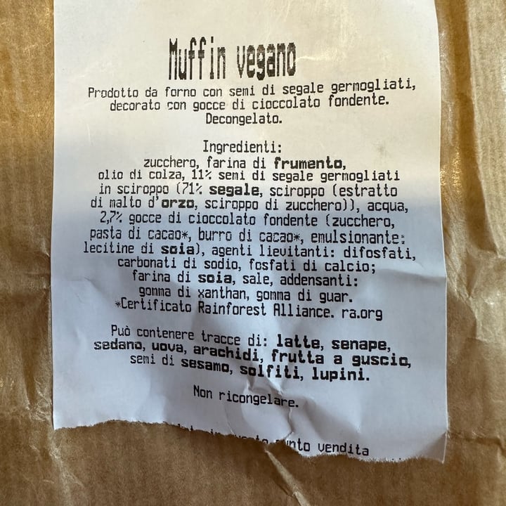 photo of Lidl Vegan Muffin shared by @obsidianren on  17 Apr 2023 - review