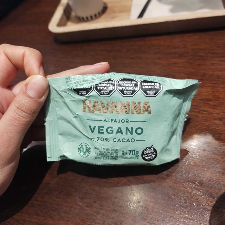 photo of Havanna Alfajor Vegano shared by @melisabdn on  22 Jul 2023 - review