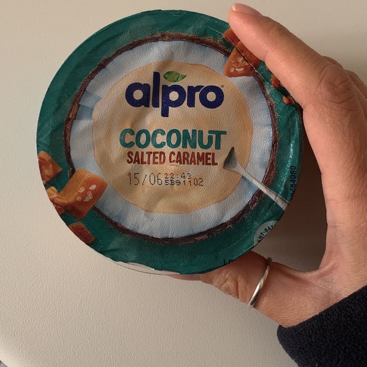 photo of Alpro absolut coconut salted caramel shared by @pandy on  18 May 2023 - review