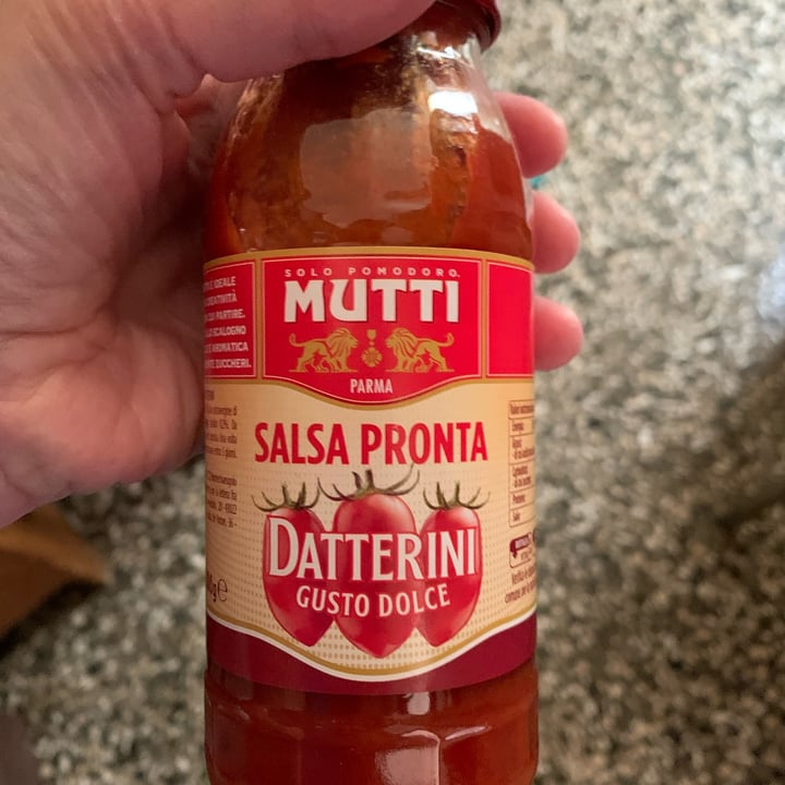 photo of Mutti Salsa pronta datterini gusto dolce shared by @coloratantonella on  27 Jul 2023 - review