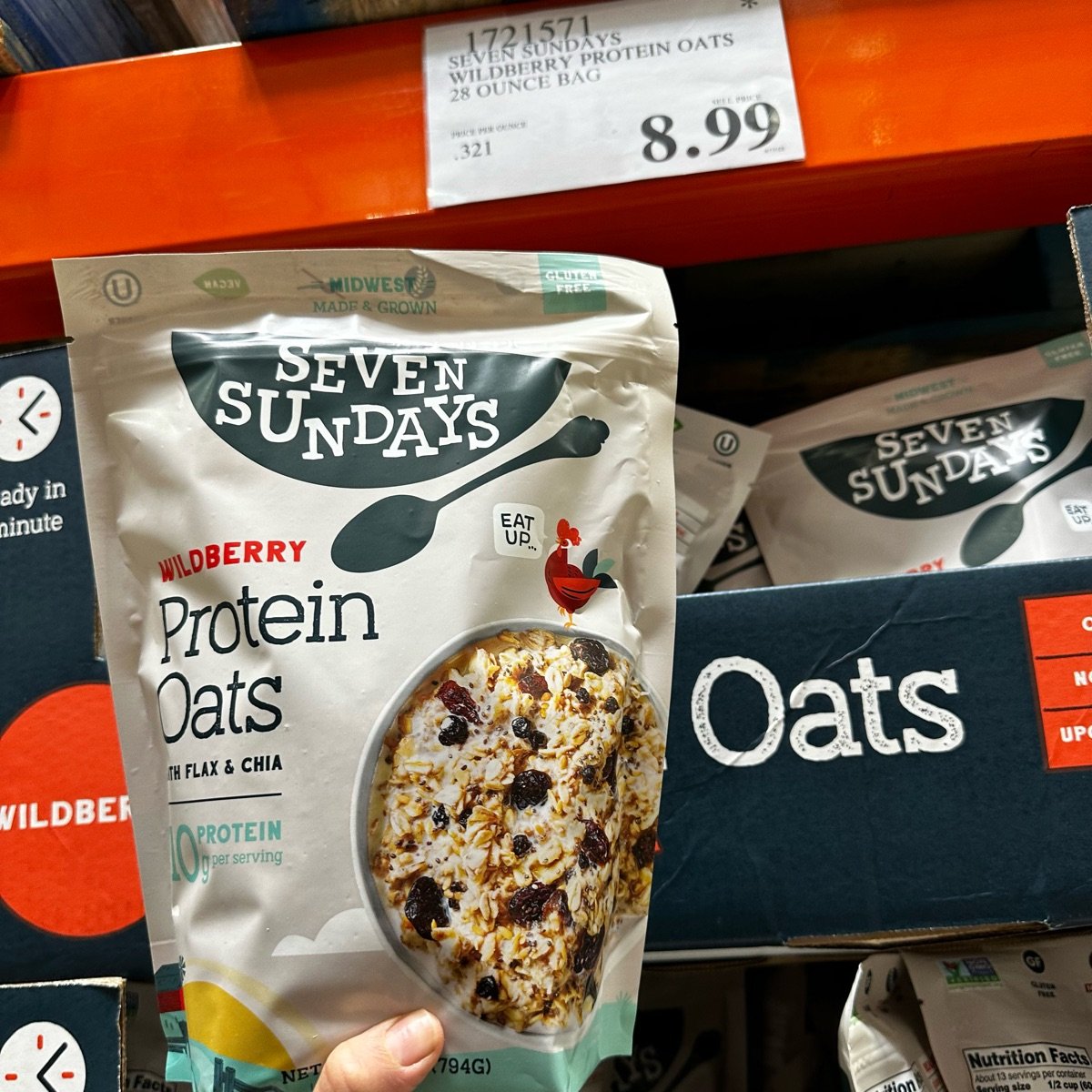 Wildberry Protein Oats from Seven Sundays - Vegan Product Reviews ...