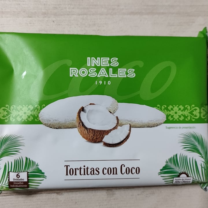 photo of Inés Rosales Tortitas con coco shared by @vegancandyland on  20 Mar 2023 - review