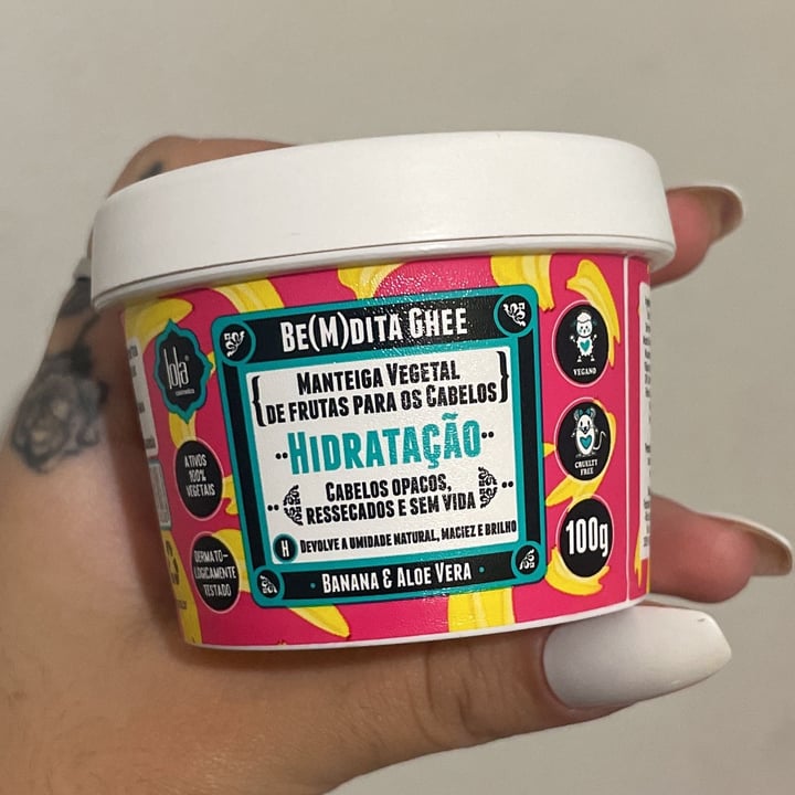 photo of Lola Cosmetics Be(m)dita Ghee Hidratação shared by @feferreiras on  19 May 2023 - review