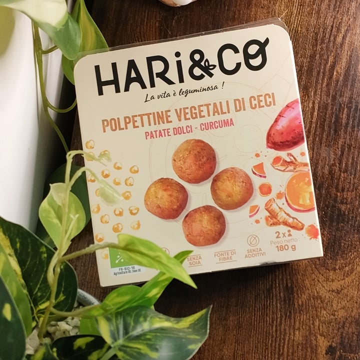 photo of Hari&Co Polpettine Vegetali di Ceci,Patate Dolci-Curcuma shared by @irene80 on  02 May 2023 - review