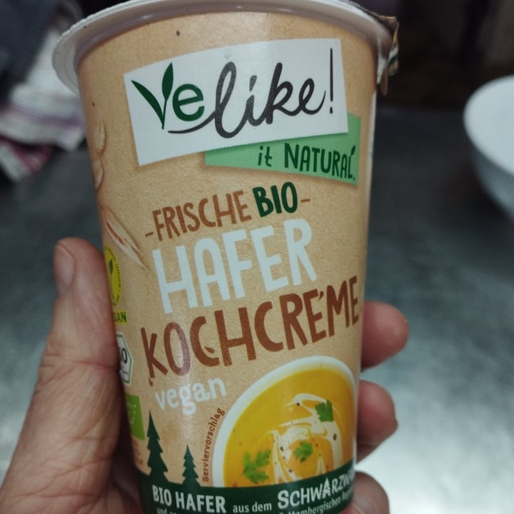 photo of Velike! Frische Bio Hafer Kochcreme shared by @simpaties on  26 Jan 2023 - review