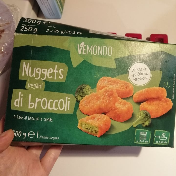 photo of Vemondo  Nuggets Vegani di Broccoli shared by @meti on  23 Dec 2022 - review