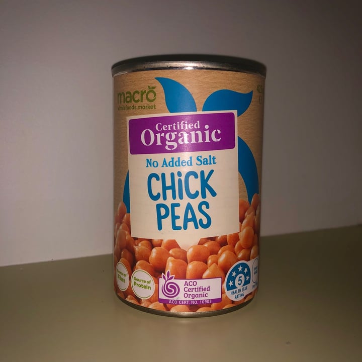 photo of Macro Wholefoods Market Macro Organic Chickpeas shared by @kj302879 on  20 Jan 2023 - review