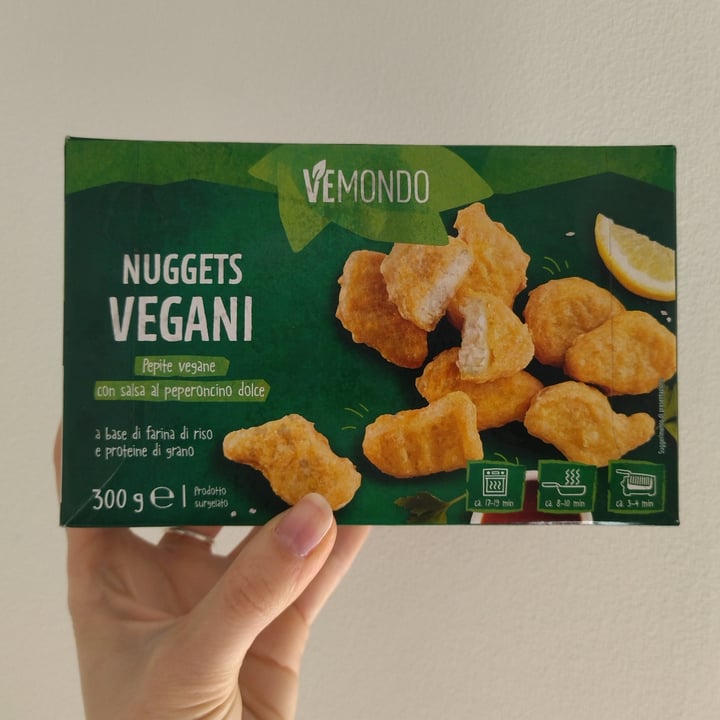 photo of Vemondo Nuggets Vegani (Pepite Vegane con Salsa al Peperoncino Dolce) shared by @martinadigabriele on  10 Jan 2023 - review