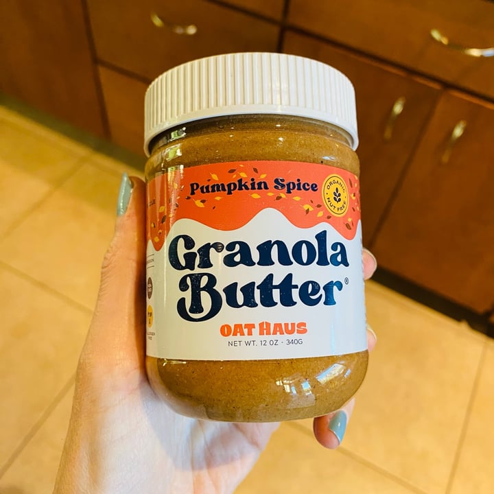 Oat haus Pumpkin Spice Granola Butter Review abillion