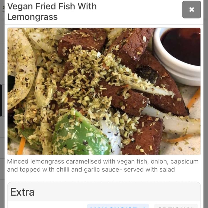 photo of Golden Lotus Vegan Vegan Fried Fish With Lemongrass shared by @blacklilyleaf on  22 Apr 2023 - review
